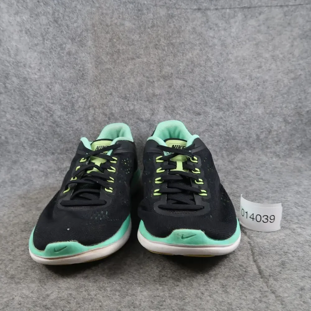 Nike Shoes Womens 8 Athletic Trainer Flex 2016 Run Sneaker Active Fitness Black